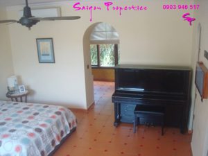 VILLA FOR RENT IN SAIGON - GREEN SPACE FOR peaceful life - bedroom
